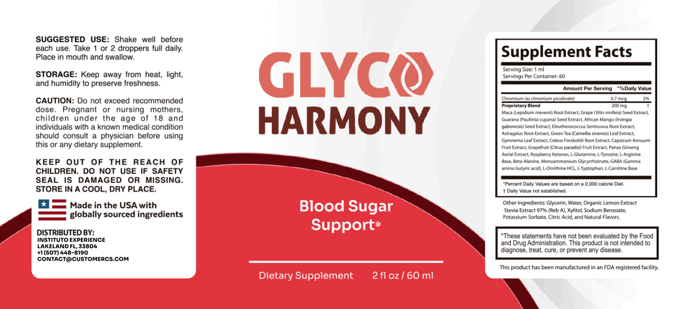 Glyco Harmony Ingredients